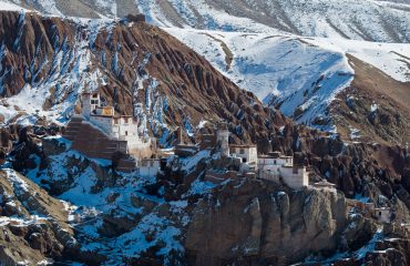 klooster in de bergen van Ladakh