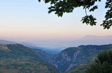 Uitzicht Abruzzo National Park