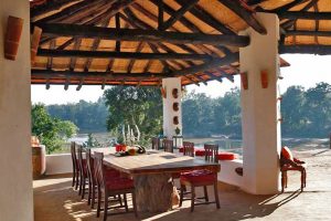 Flame of the Forest Lodge, hotel Kanha National Park