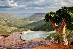 Grootberg Lodge, lodge met zwembad Namibië