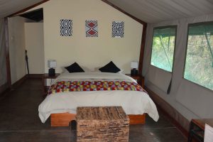 Ruzizi Tented Lodge, safaritent Rwanda, lodgetent Ruanda