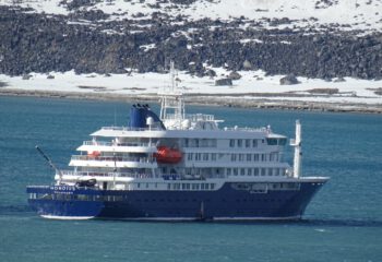 Hondius bij Spitsbergen