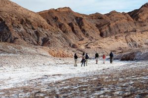 wandelen in Atacama woestijn