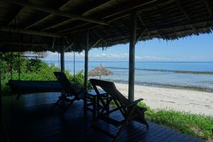 overnachten op mangrove-eiland Tanzania