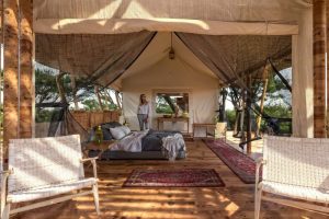 Samburu, Kenia, safari, giraf, luxe lodge ©Saruni